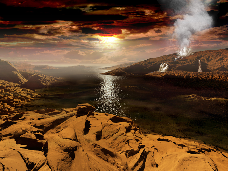 Illustration for article titled What would an Earthlike exoplanet look like up close?